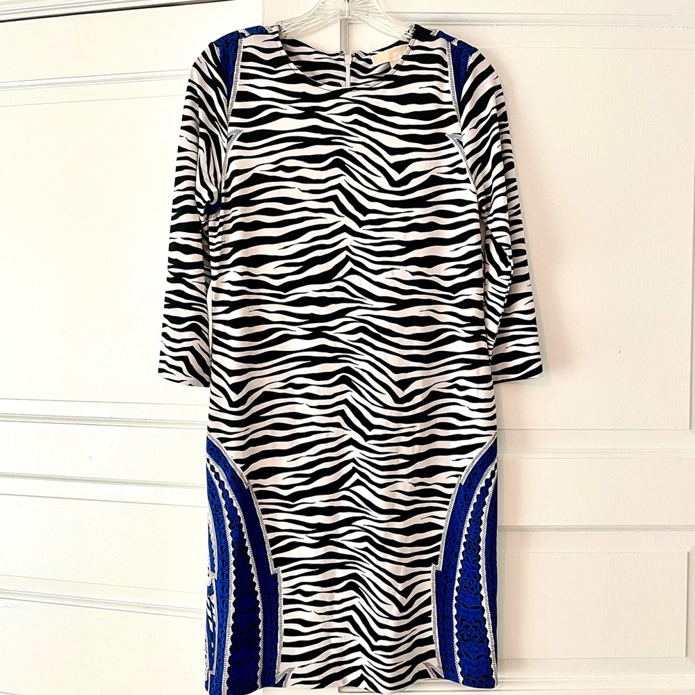 Michael Kors zebra print dress